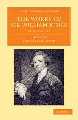 Book cover for The Works of Sir William Jones 13 Volume Set