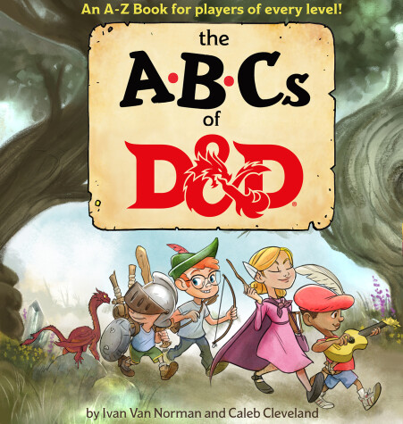 Book cover for ABCs of D&D (Dungeons & Dragons Children's Book)