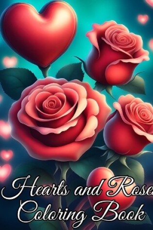 Cover of Hearts and Roses Coloring Book