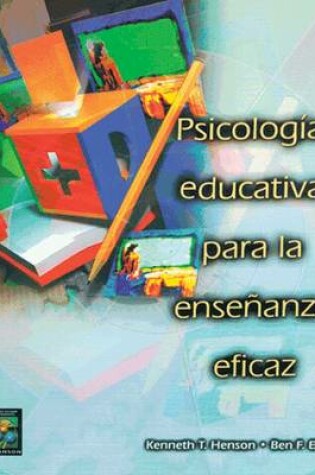 Cover of Psicologia Educativa Para La Ensenanza Eficaz