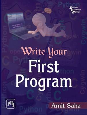 Book cover for Write Your First Program