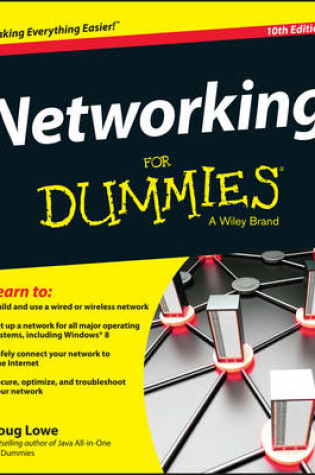 Cover of Networking for Dummies, 10th Edition
