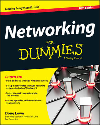 Book cover for Networking for Dummies, 10th Edition