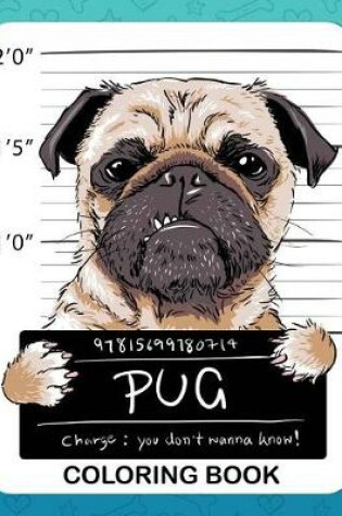 Cover of Pug Coloring Book