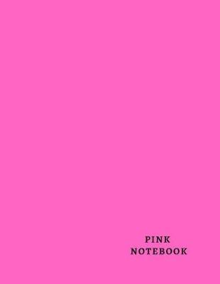 Book cover for Pink Notebook