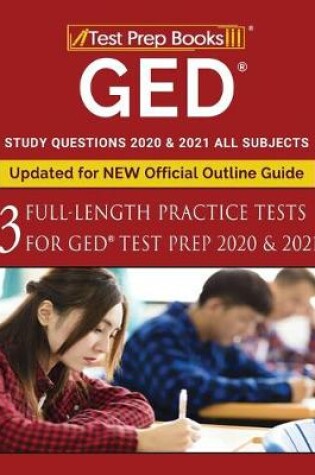 Cover of GED Study Questions 2020 & 2021 All Subjects