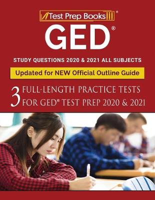 Book cover for GED Study Questions 2020 & 2021 All Subjects