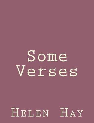 Book cover for Some Verses