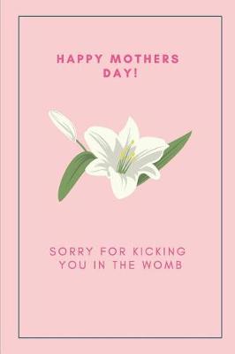 Book cover for Happy Mothers Day! Sorry for Kicking You in the Womb