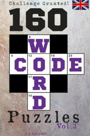 Cover of 160 CODE WORD Puzzles, Vol.3