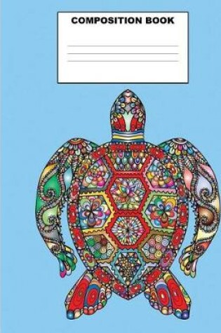 Cover of Turtle Composition Book