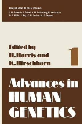 Book cover for Advances in Human Genetics 1