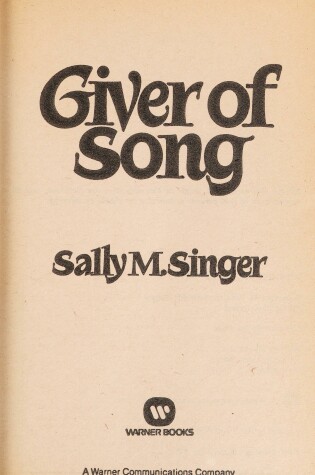 Cover of Giver of Song