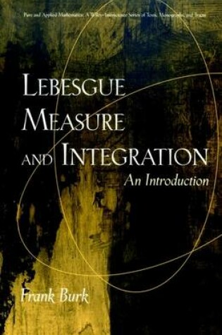 Cover of Lebesgue Measure and Integration