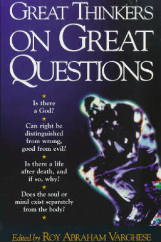 Cover of Great Thinkers on Great Questions