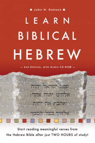 Book cover for Learn Biblical Hebrew