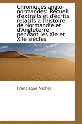 Cover of Chroniques Anglo-Normandes