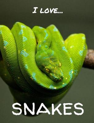 Book cover for I Love Snakes