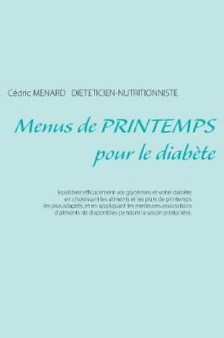 Cover of Menus de printemps pour le diabète