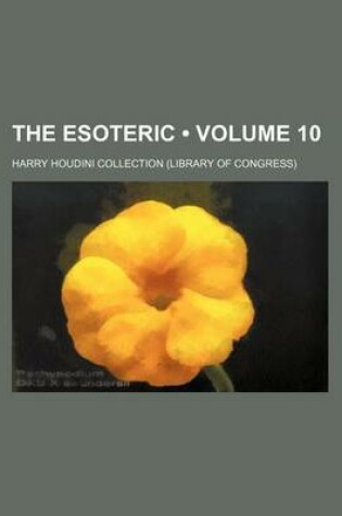 Cover of The Esoteric (Volume 10)