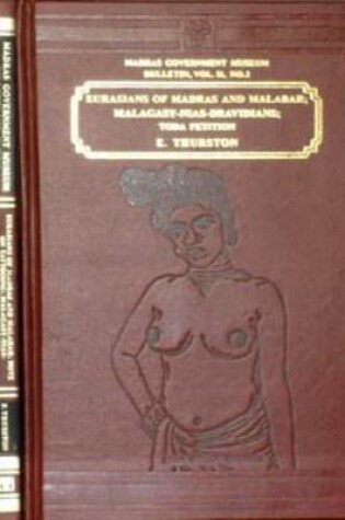 Cover of Eurasians of Madras and Malabar