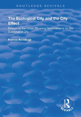 Book cover for The Ecological City and the City Effect