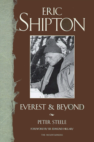 Cover of Eric Shipton