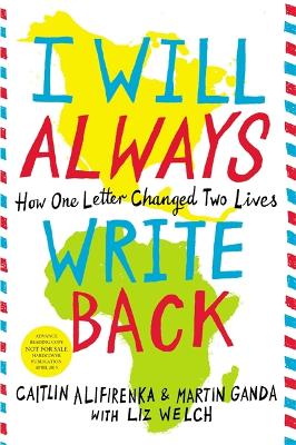 Book cover for I Will Always Write Back
