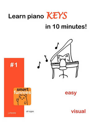 Book cover for Learn piano KEYS in 10 minutes!