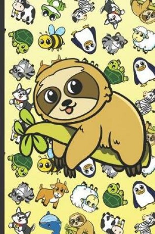 Cover of Sloth Animal Party Notebook