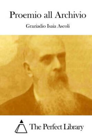 Cover of Proemio all Archivio