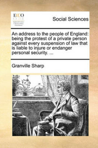 Cover of An address to the people of England