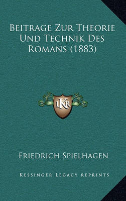 Book cover for Beitrage Zur Theorie Und Technik Des Romans (1883)