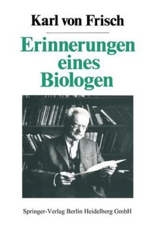 Cover of Erinnerungen eines Biologen