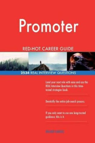 Cover of Promoter RED-HOT Career Guide; 2534 REAL Interview Questions