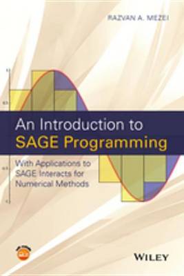 Book cover for An Introduction to SAGE Programming