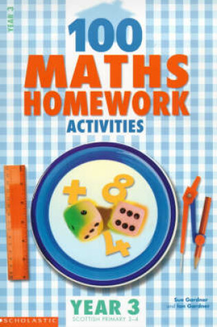 Cover of 100 Maths Homework Activities for Year 3