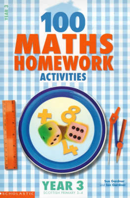 Book cover for 100 Maths Homework Activities for Year 3