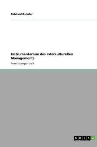 Cover of Instrumentarium des interkulturellen Managements