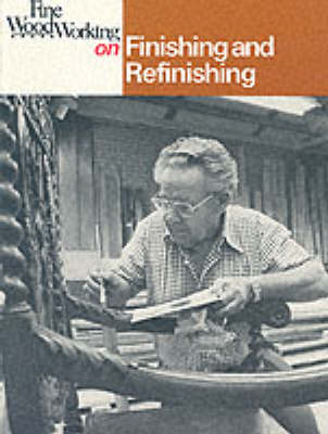 Book cover for "Fine Woodworking" on Finishing and Refinishing