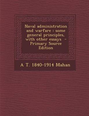 Book cover for Naval Administration and Warfare