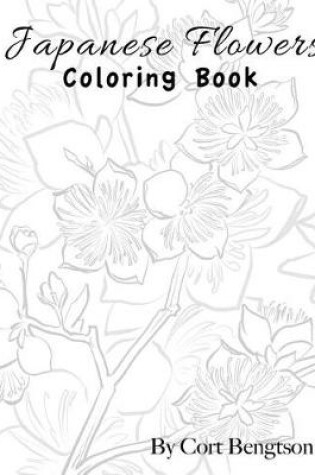 Cover of Japanese Flowers Coloring Book