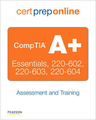 Book cover for CompTIA A+ Cert Prep Online, Retail Packaged Version