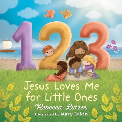 Book cover for 123 Jesus Loves Me for Little Ones