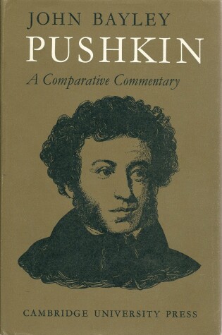Cover of Pushkin: A Comparative Commentary
