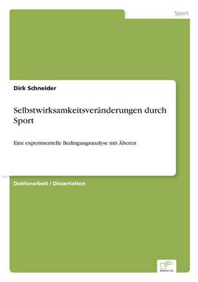 Book cover for Selbstwirksamkeitsveranderungen durch Sport