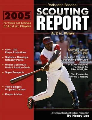 Book cover for Rotisserie Baseball Scouting Report