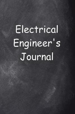 Cover of Electrical Engineer's Journal Chalkboard Design