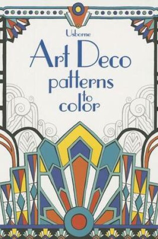 Cover of Art Deco Patterns to Color