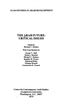 Book cover for The Arab Future